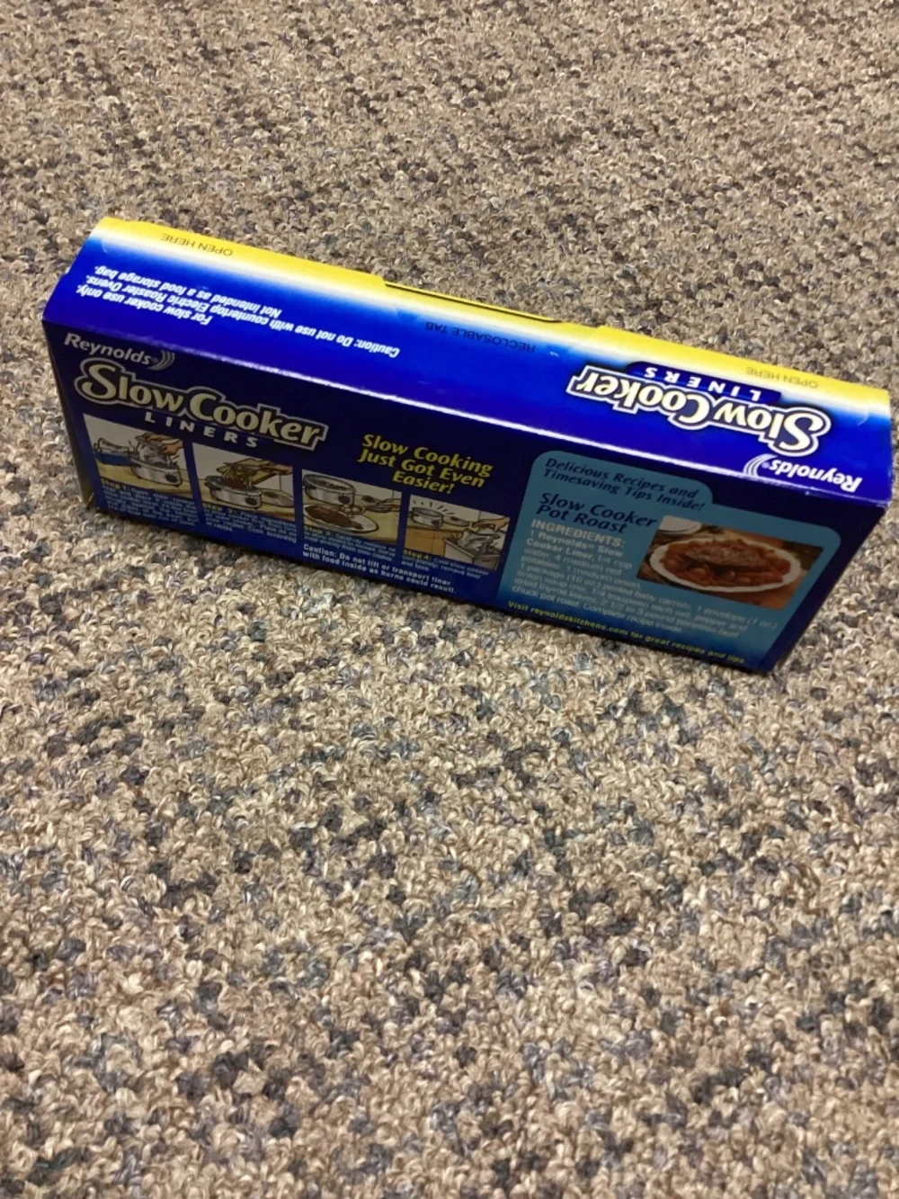 Reynolds Slow Cooker Liners Fits 3 - 6.5 Quart * NEW
